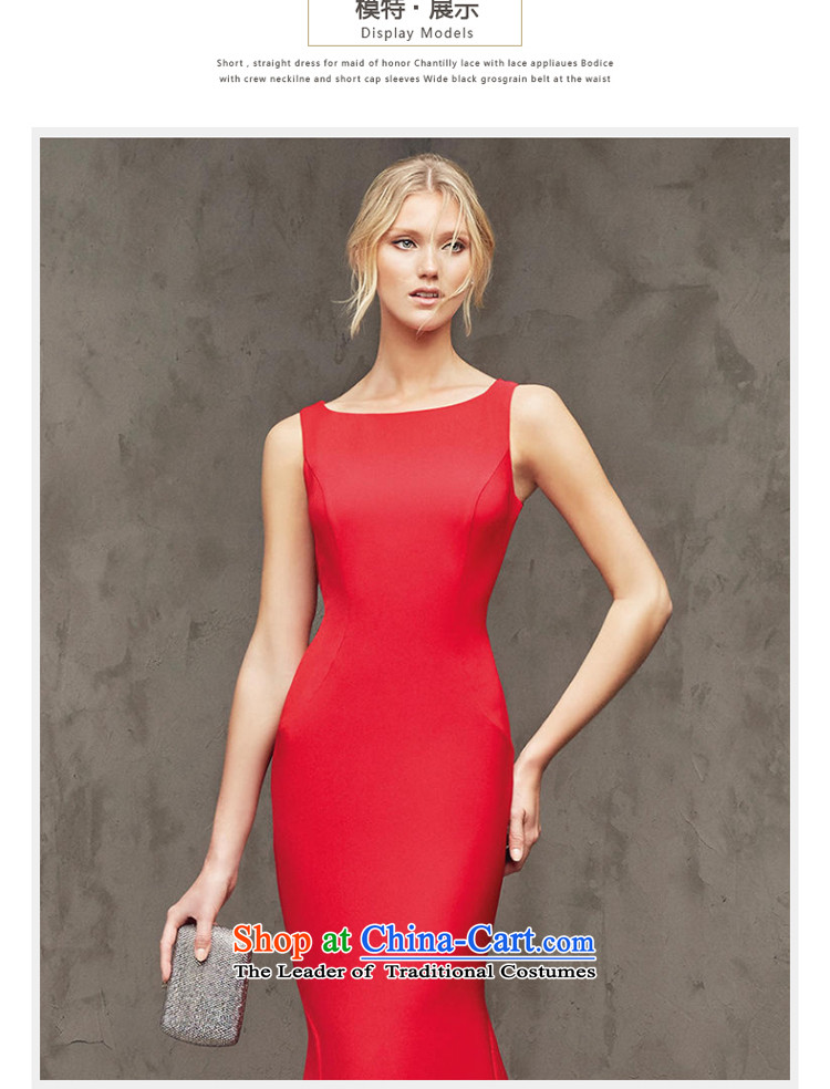 Hillo Lisa (XILUOSHA) banquet evening dresses dresses bows service long Sau San wedding dress crowsfoot red autumn 2015, replacing the new Red M picture, prices, brand platters! The elections are supplied in the national character of distribution, so action, buy now enjoy more preferential! As soon as possible.