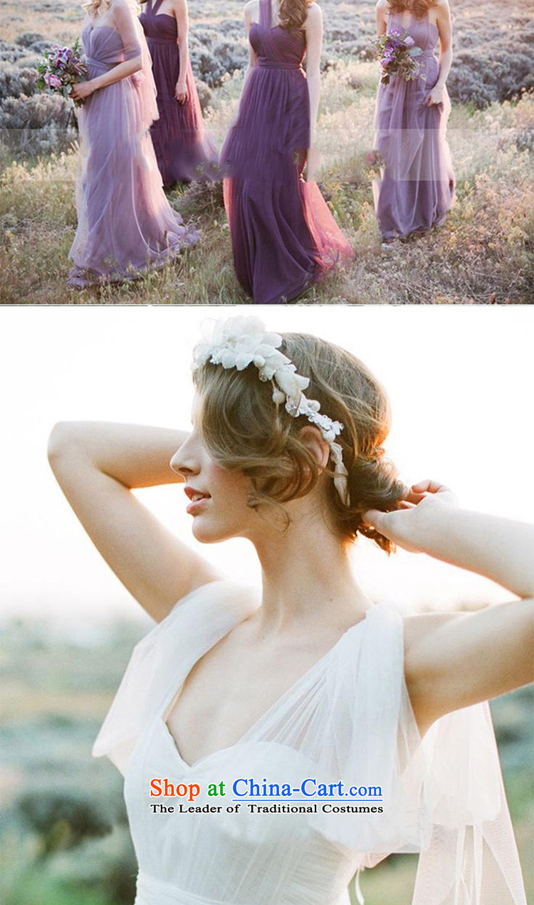 Bridesmaid chief of sister skirt 2015 new winter evening dresses Korean evening dress bridesmaid mission bridesmaid skirt light purple L picture, prices, brand platters! The elections are supplied in the national character of distribution, so action, buy now enjoy more preferential! As soon as possible.