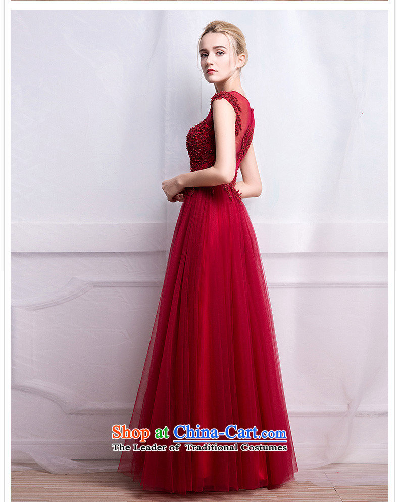 According to Lin Sha 2015 new marriages wine red dress autumn and winter clothing dress bows Sau San long wedding dresses skirt XL Photo, prices, brand platters! The elections are supplied in the national character of distribution, so action, buy now enjoy more preferential! As soon as possible.