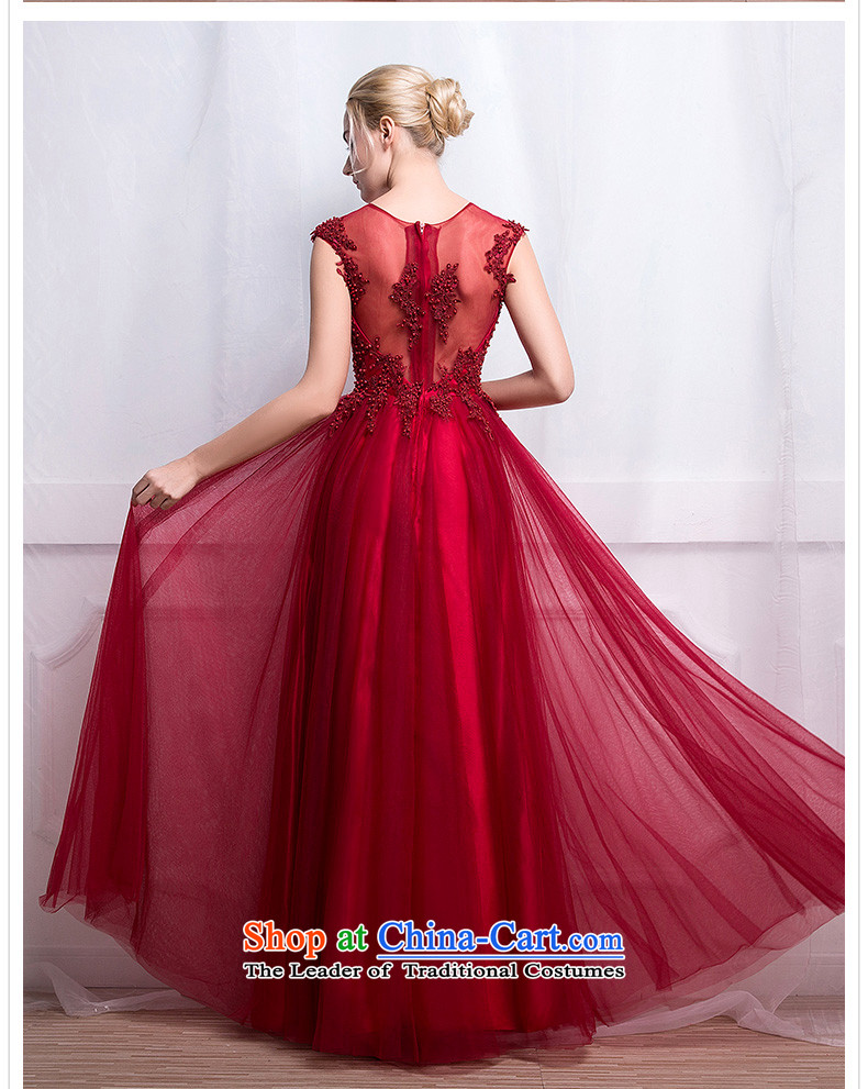 According to Lin Sha 2015 new marriages wine red dress autumn and winter clothing dress bows Sau San long wedding dresses skirt XL Photo, prices, brand platters! The elections are supplied in the national character of distribution, so action, buy now enjoy more preferential! As soon as possible.