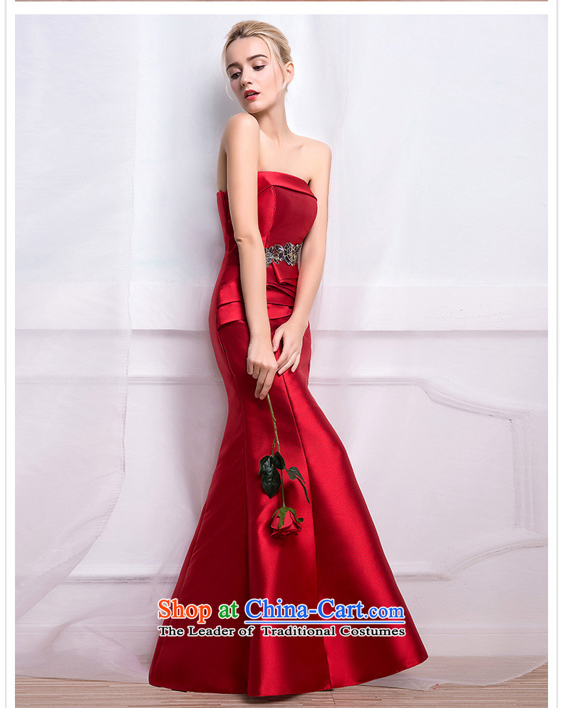 According to Lin Sha 2015 new autumn and winter wedding dress bride crowsfoot red bows service long marriage shoulder long skirt evening dress M picture, prices, brand platters! The elections are supplied in the national character of distribution, so action, buy now enjoy more preferential! As soon as possible.