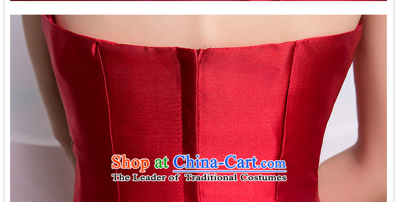 According to Lin Sha 2015 new autumn and winter wedding dress bride crowsfoot red bows service long marriage shoulder long skirt evening dress M picture, prices, brand platters! The elections are supplied in the national character of distribution, so action, buy now enjoy more preferential! As soon as possible.
