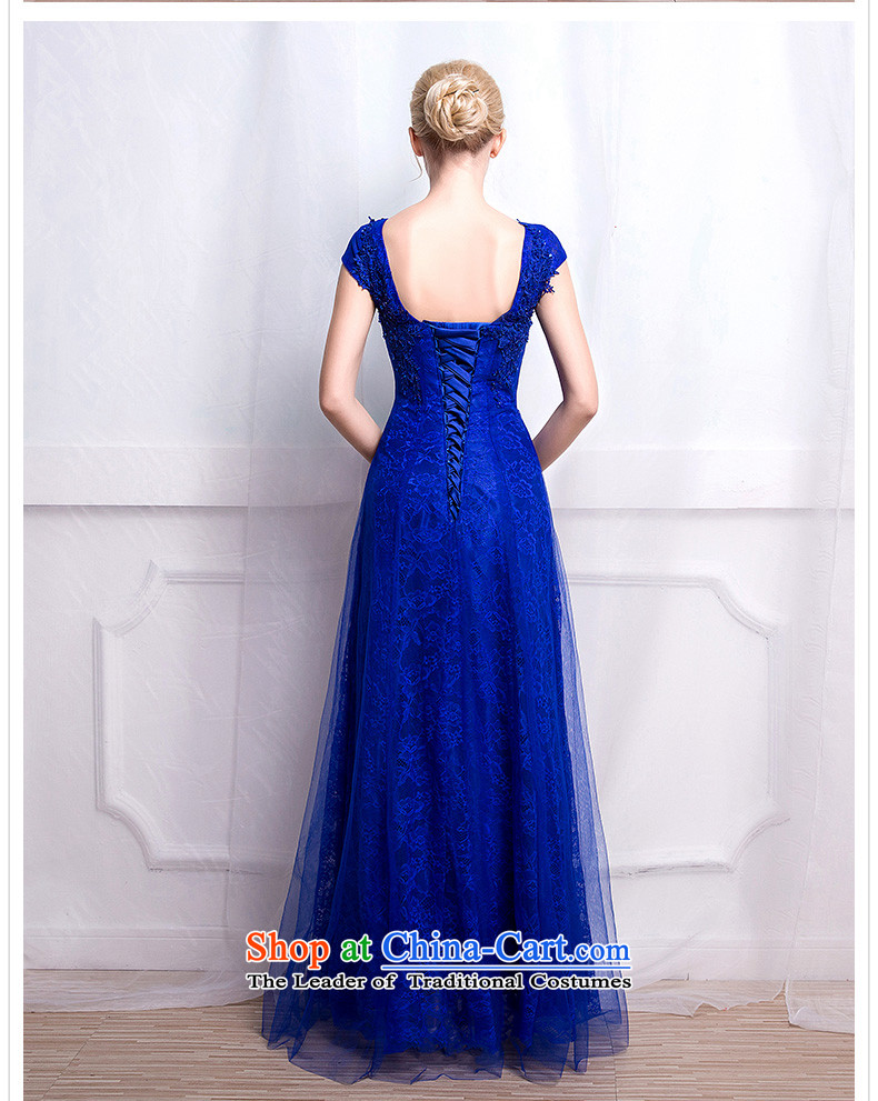 According to Lin Sa 2015 stylish blue dress long strap the word 