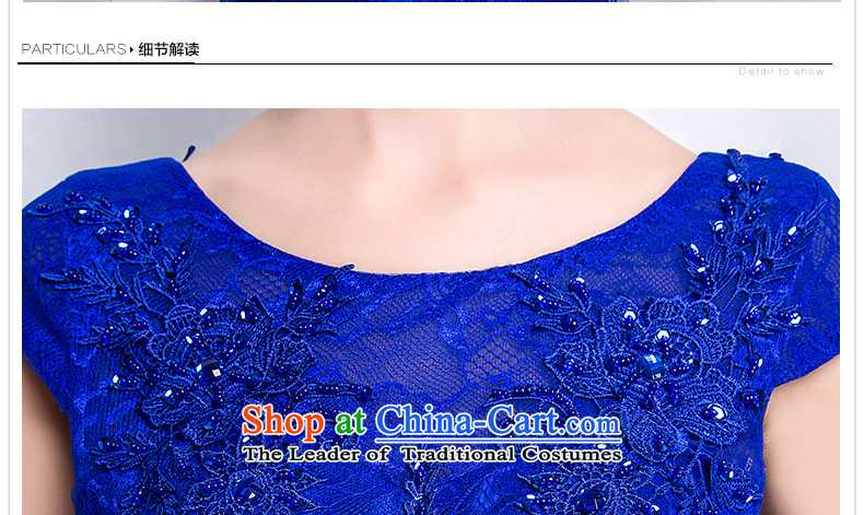 According to Lin Sa 2015 stylish blue dress long strap the word 