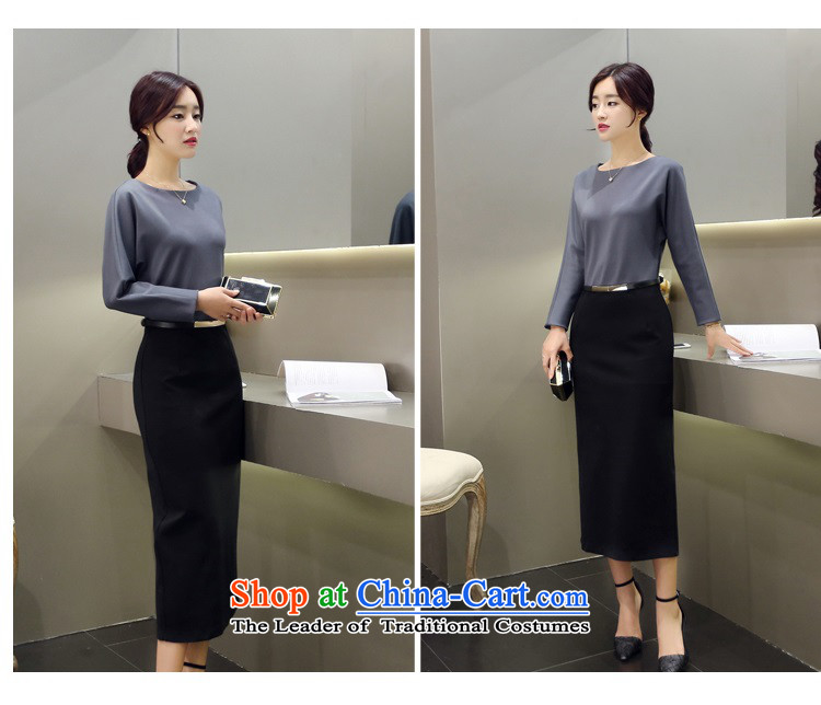 The 2015 autumn and winter Ms. new Korean Top Loin step pure colors skirt Sau San round-neck collar long skirt waistband with Europe and the trendy commuter 2 red L picture, prices, brand platters! The elections are supplied in the national character of distribution, so action, buy now enjoy more preferential! As soon as possible.