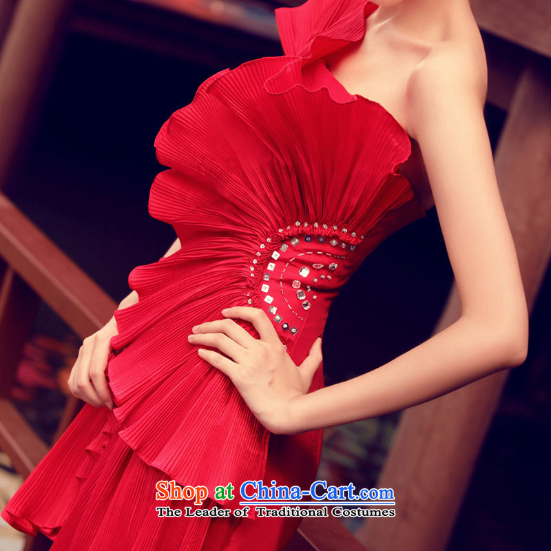 A small red bridal dresses bows to marry bridesmaid services 856 L, a bride shopping on the Internet has been pressed.