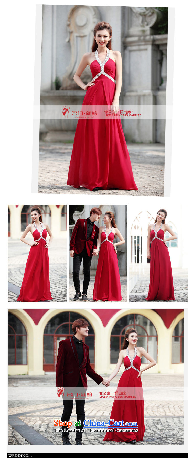 A bride wedding dresses straps deep V-Neck dress long red dress marriage 279 M pictures transmitted dress, prices, brand platters! The elections are supplied in the national character of distribution, so action, buy now enjoy more preferential! As soon as possible.