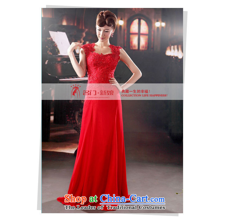 A bride wedding dresses long red dress elegant banquet service services 880 M marriage bows picture, prices, brand platters! The elections are supplied in the national character of distribution, so action, buy now enjoy more preferential! As soon as possible.