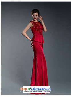A lifetime of wedding dresses 2015 new bride bows dress deep red V-Neck evening dress skirt 402401351  160/84A red thirtieth day pre-sale picture, prices, brand platters! The elections are supplied in the national character of distribution, so action, buy now enjoy more preferential! As soon as possible.