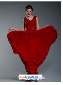 A lifetime of wedding dresses 2015 new bride bows dress deep red V-Neck evening dress skirt 402401351  160/84A red thirtieth day pre-sale picture, prices, brand platters! The elections are supplied in the national character of distribution, so action, buy now enjoy more preferential! As soon as possible.