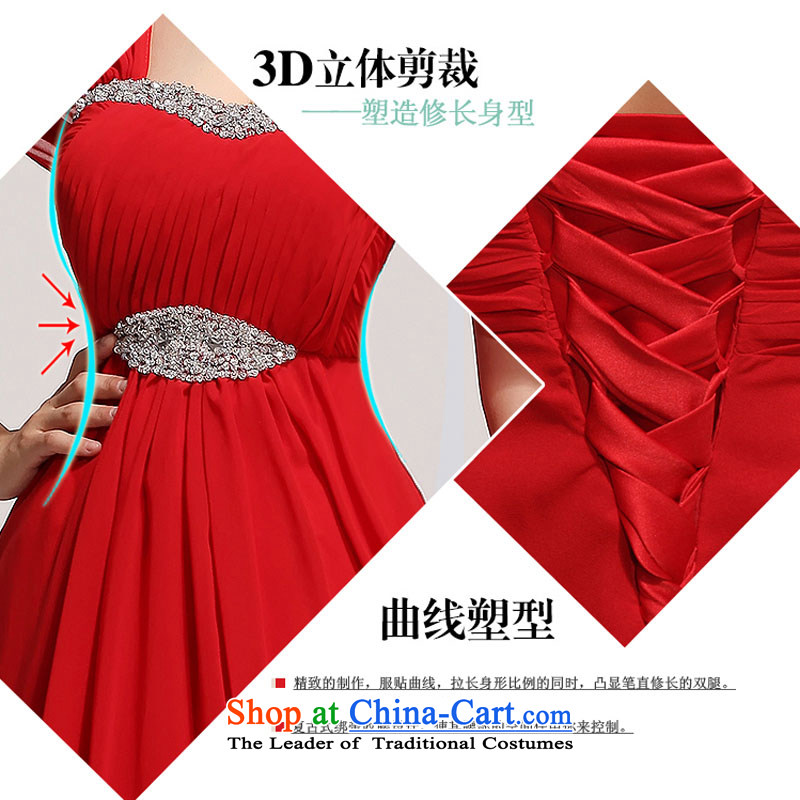 Doi m qi wedding dresses 2014 new marriages bows services) thick MM red short video thin package) RED M, Diane Marie Quarless shoulder m Qi , , , shopping on the Internet
