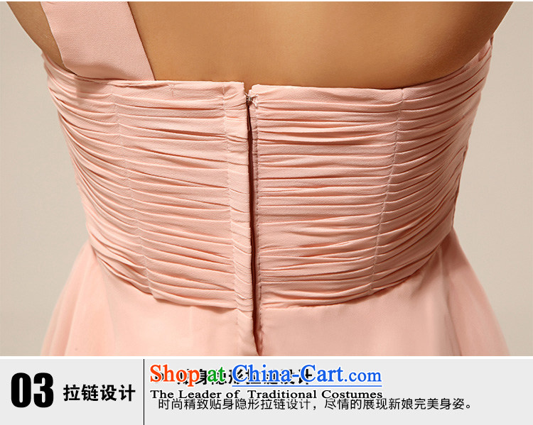 Doi m qi wedding dresses new 2014 Korean shoulder stylish marriages small dress bridesmaid serving meat pink M picture, prices, brand platters! The elections are supplied in the national character of distribution, so action, buy now enjoy more preferential! As soon as possible.