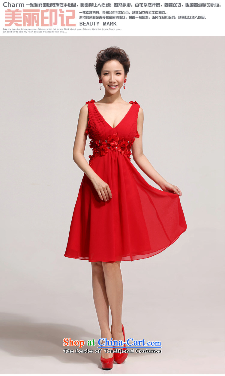Doi m qi bridal dresses stars bows new marriage 2014 Red hotel is modern long evening dresses long S picture, prices, brand platters! The elections are supplied in the national character of distribution, so action, buy now enjoy more preferential! As soon as possible.