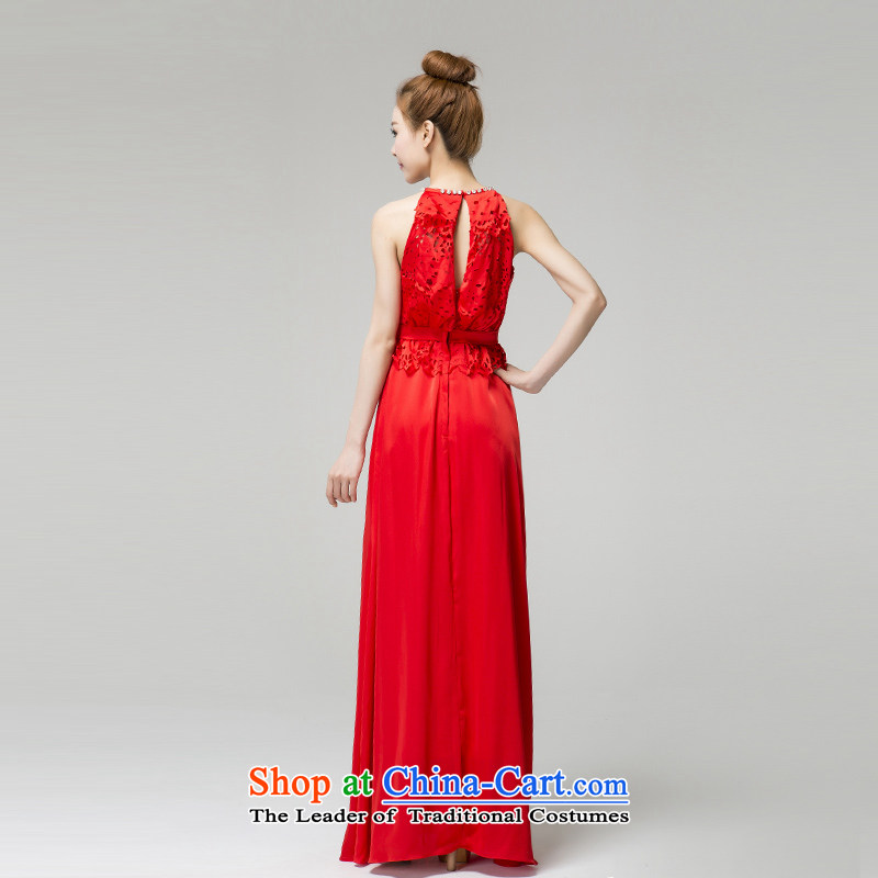 Recalling that the red spring and summer brides-Colombia also dress fell onto the ground red wedding dress bows to Sau San long L13794 RED M hates makeup and recalled that shopping on the Internet has been pressed.