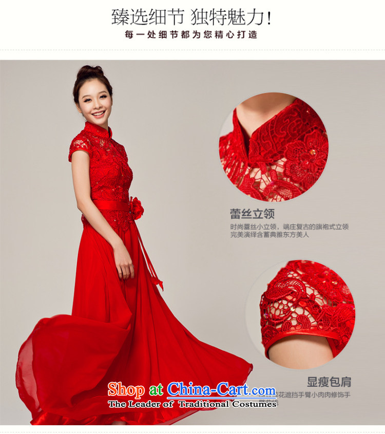 Recalling that hates makeup and Mr Ronald, marriages qipao bridesmaid long wedding dress red lace presided over a drink service evening dresses L12152 RED S picture, prices, brand platters! The elections are supplied in the national character of distribution, so action, buy now enjoy more preferential! As soon as possible.