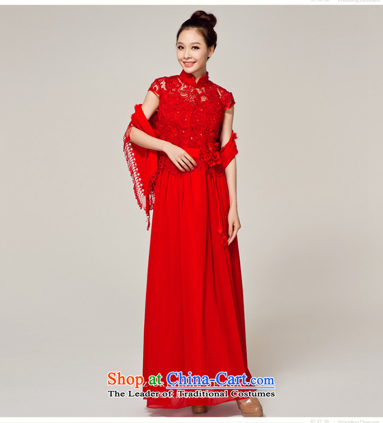 Recalling that hates makeup and Mr Ronald, marriages qipao bridesmaid long wedding dress red lace presided over a drink service evening dresses L12152 RED S picture, prices, brand platters! The elections are supplied in the national character of distribution, so action, buy now enjoy more preferential! As soon as possible.