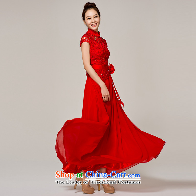 Recalling that hates makeup and Mr Ronald, marriages qipao bridesmaid long wedding dress red lace presided over a drink service evening dresses L12152 red , red, Colombia has been pressed to recall that shopping on the Internet