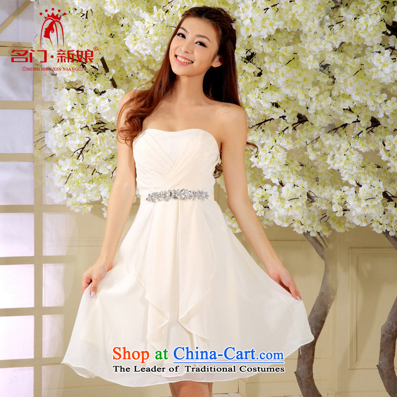 A shortage of marriages small dress bows Services 2015 new bridesmaid dress  263 M