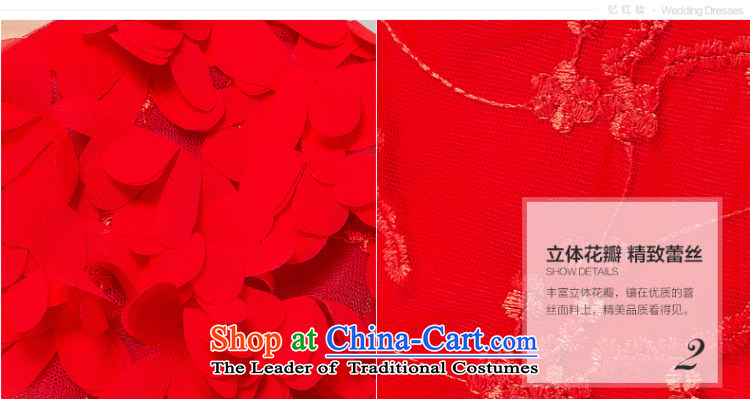 Recalling that hates makeup and summer red marriages wedding dresses Korean New bows services shortage of Qipao bridesmaid evening dress L13784 RED XL Photo, prices, brand platters! The elections are supplied in the national character of distribution, so action, buy now enjoy more preferential! As soon as possible.