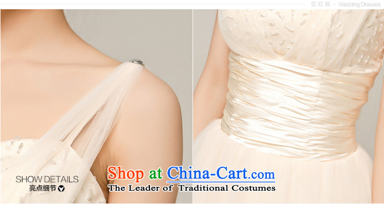 Recalling that hates makeup and the spring and summer months new wedding dresses bridesmaid dress short skirts, small strap new Korean brides dinner serving L13040 bows light yellow S picture, prices, brand platters! The elections are supplied in the national character of distribution, so action, buy now enjoy more preferential! As soon as possible.