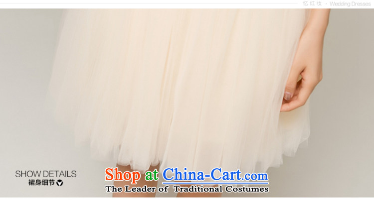 Recalling that hates makeup and the spring and summer months new wedding dresses bridesmaid dress short skirts, small strap new Korean brides dinner serving L13040 bows light yellow S picture, prices, brand platters! The elections are supplied in the national character of distribution, so action, buy now enjoy more preferential! As soon as possible.