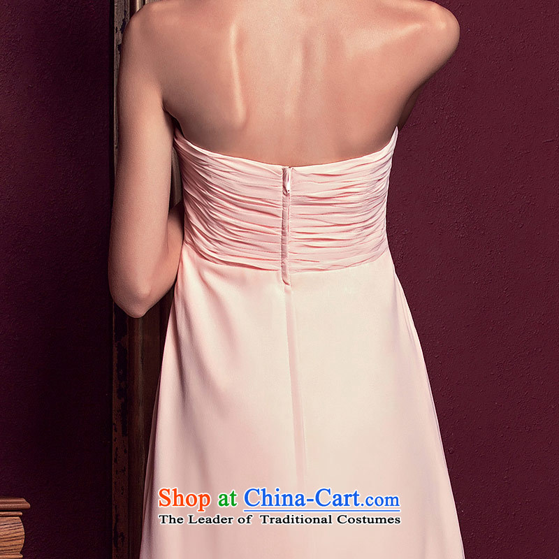 A bride wedding dresses long red bows Services 2015 new wedding dress evening dresses 325 Pink , L, a bride shopping on the Internet has been pressed.