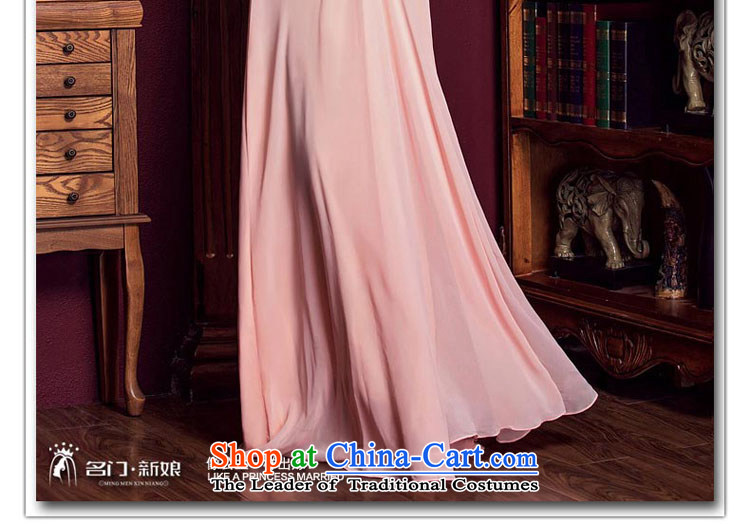 A bride wedding dresses long red bows Services 2015 new wedding dress evening dresses 325 pink L picture, prices, brand platters! The elections are supplied in the national character of distribution, so action, buy now enjoy more preferential! As soon as possible.