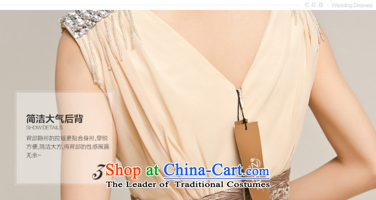 Recalling that hates makeup and summer 2015 new bridesmaid dress long shoulders champagne color bows services dress Top Loin of married women wearing red XL pictures, L12108 price, brand platters! The elections are supplied in the national character of distribution, so action, buy now enjoy more preferential! As soon as possible.