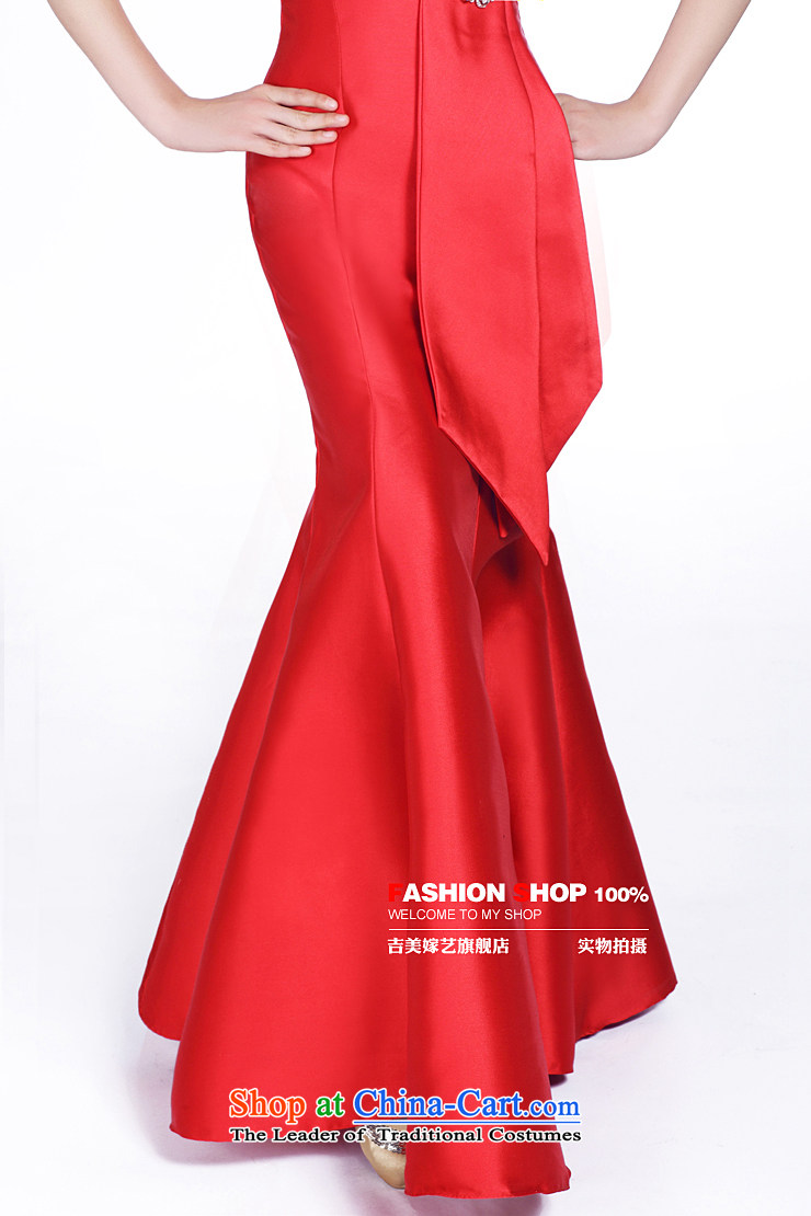 Beijing No. year wedding dresses Kyrgyz-american married new anointed arts 2015 chest bride dress crowsfoot LS237 bride dress red L picture, prices, brand platters! The elections are supplied in the national character of distribution, so action, buy now enjoy more preferential! As soon as possible.