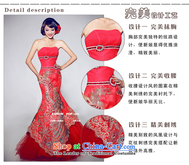 Beijing No. year wedding dresses Kyrgyz-american married arts 2013 new anointed chest Korean bridal dresses crowsfoot 600 bride dress zipper, XL Photo, prices, brand platters! The elections are supplied in the national character of distribution, so action, buy now enjoy more preferential! As soon as possible.