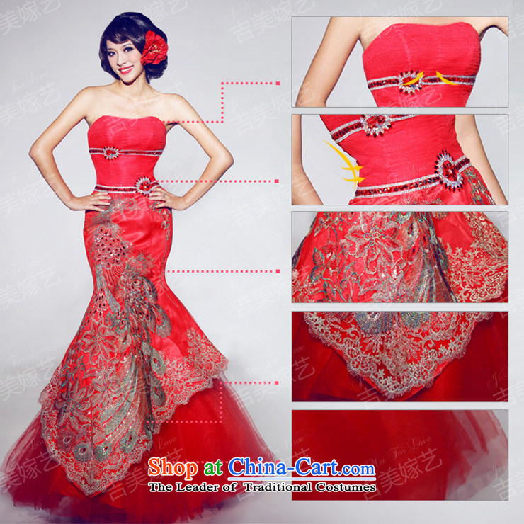 Beijing No. year wedding dresses Kyrgyz-american married arts 2013 new anointed chest Korean bridal dresses crowsfoot 600 bride dress zipper, XL Photo, prices, brand platters! The elections are supplied in the national character of distribution, so action, buy now enjoy more preferential! As soon as possible.