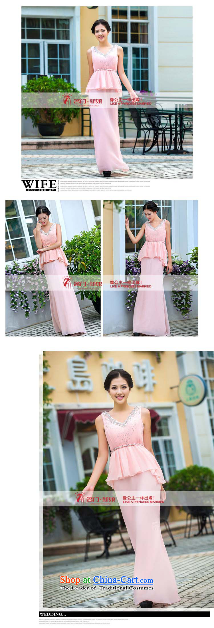 A Bride dress new dresses marriage 2015 bows services bridesmaid long pink dress 337 M picture, prices, brand platters! The elections are supplied in the national character of distribution, so action, buy now enjoy more preferential! As soon as possible.