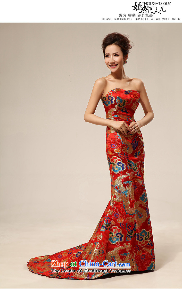 Optimize Hong-spring and summer 2014 new shoulder evening dresses long concert services marriages bows services wedding dresses XS7107 RED XXL picture, prices, brand platters! The elections are supplied in the national character of distribution, so action, buy now enjoy more preferential! As soon as possible.