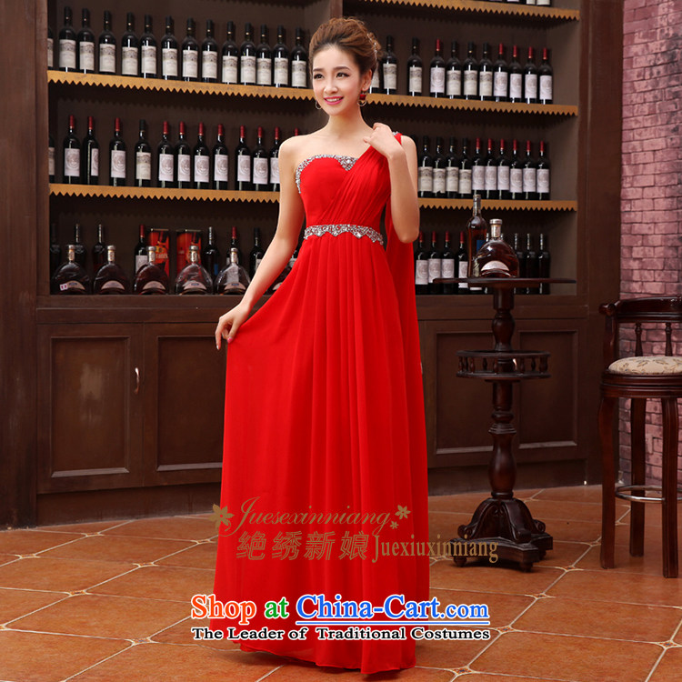 Embroidered is the new Marriage bride 2015 wedding dresses long thin red brides graphics autumn and winter clothing shoulder video bows thin red dress XXL Suzhou shipment picture, prices, brand platters! The elections are supplied in the national character of distribution, so action, buy now enjoy more preferential! As soon as possible.