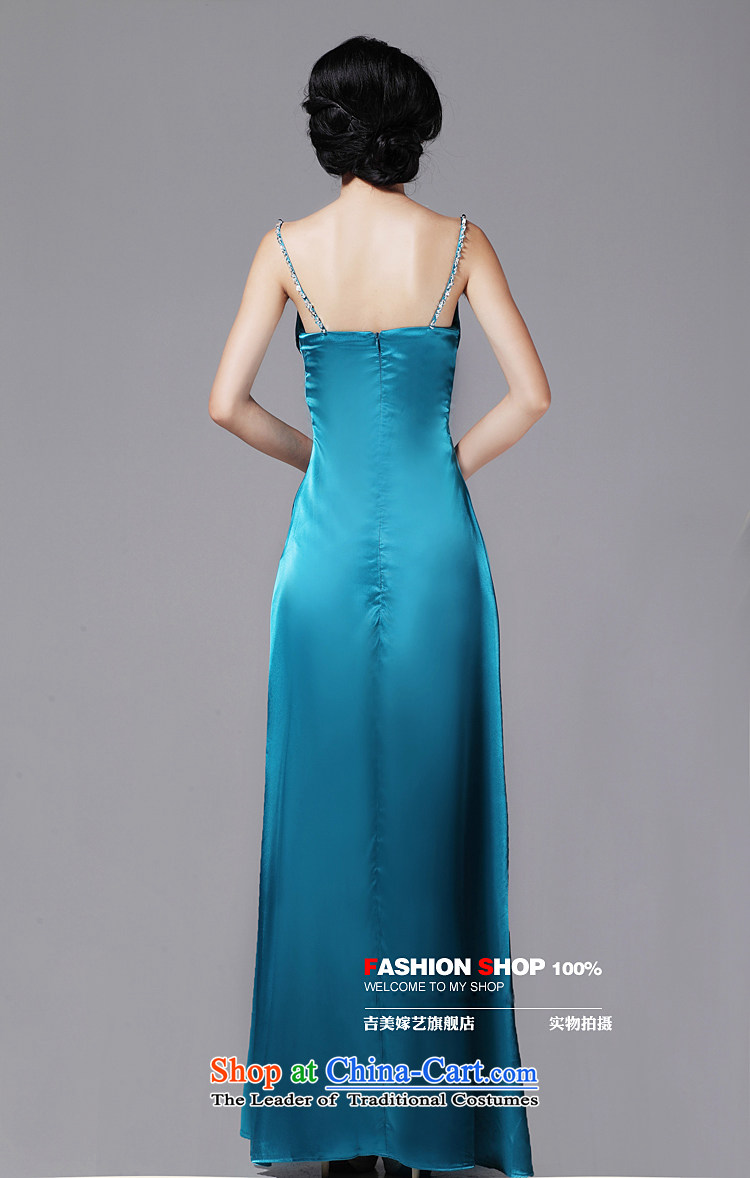 Beijing No. year wedding dresses Kyrgyz-american married arts new 2015 straps Korean Red Dress to align the bride dress blue XS LS324 picture, prices, brand platters! The elections are supplied in the national character of distribution, so action, buy now enjoy more preferential! As soon as possible.