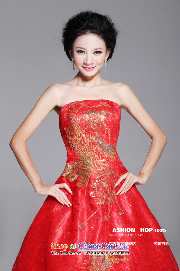 Beijing No. year wedding dresses Kyrgyz-american married new anointed arts 2015 Chest Korean skirt to align bon bon LS040 bridal dresses red L picture, prices, brand platters! The elections are supplied in the national character of distribution, so action, buy now enjoy more preferential! As soon as possible.