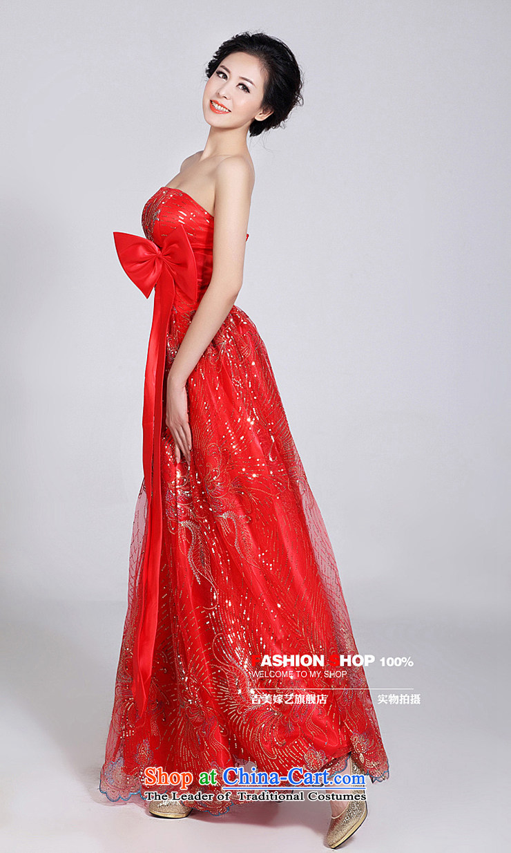 Beijing No. year wedding dresses Kyrgyz-american married new anointed arts 2015 Korean to align the chest bridal dresses 002 bride dress red XS picture, prices, brand platters! The elections are supplied in the national character of distribution, so action, buy now enjoy more preferential! As soon as possible.