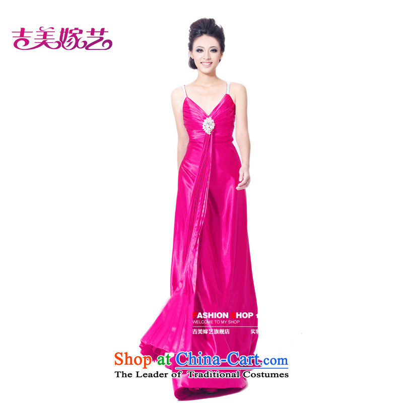 Beijing No. year wedding dresses Kyrgyz-american married arts new 2015 straps Korean dual shoulder strap dress LS553 bridal dresses rose red XS, Kyrgyz-US married arts , , , shopping on the Internet