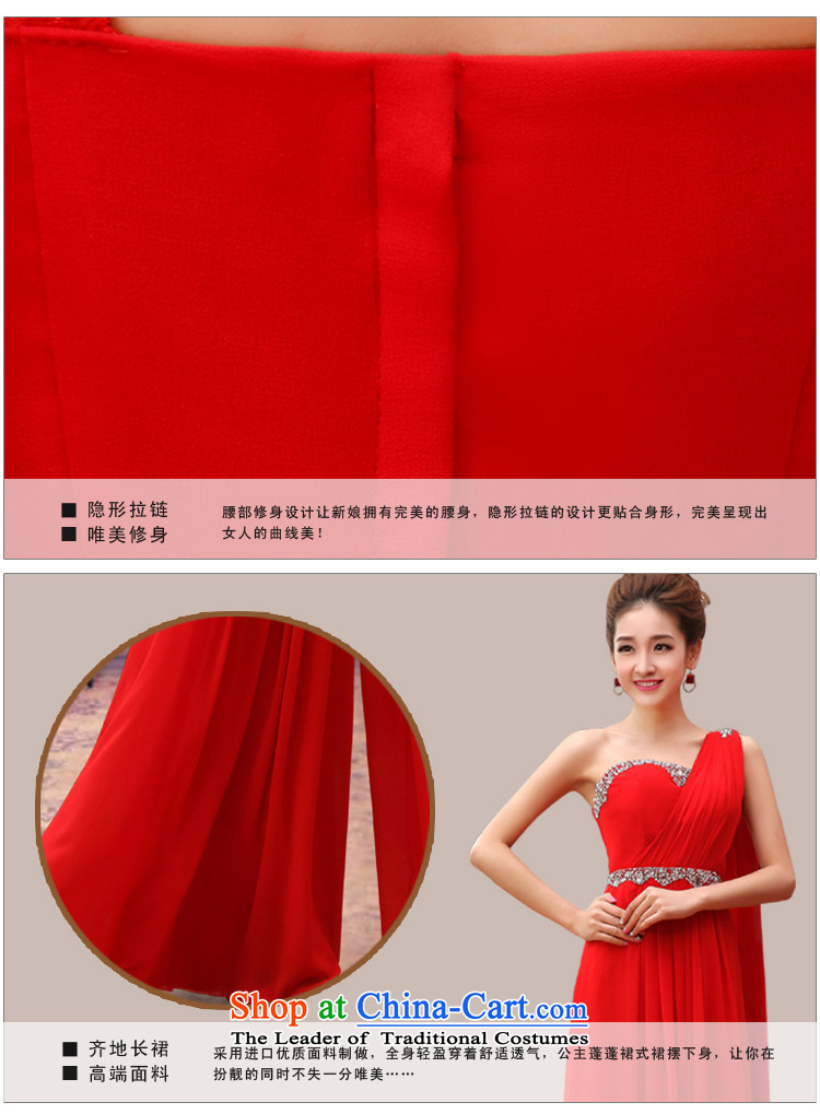 Doi m qi 2014 new marriage wedding dresses long thin red brides graphics betrothal marriage autumn and winter clothing shoulder video bows thin red dress XL Photo, prices, brand platters! The elections are supplied in the national character of distribution, so action, buy now enjoy more preferential! As soon as possible.