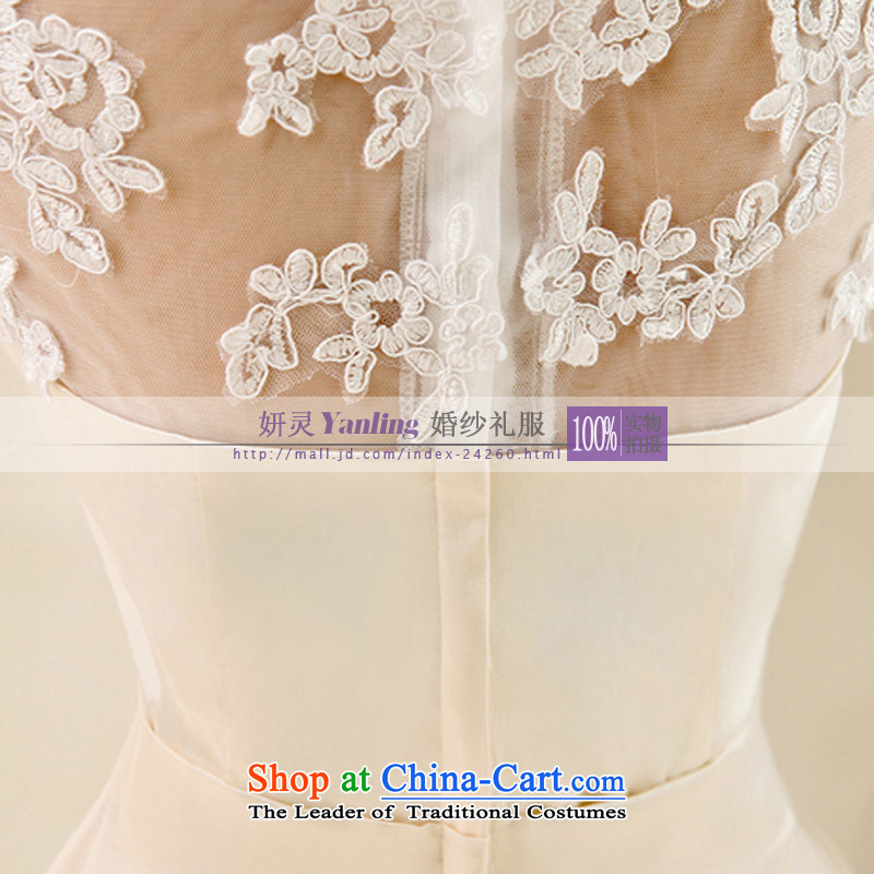 Charlene Choi Ling yanling bridesmaid services bridesmaid skirt bridesmaids bridal dresses, short small betrothal evening performances XLF8812 champagne color XXL, Charlene Choi Spirit (yanling) , , , shopping on the Internet