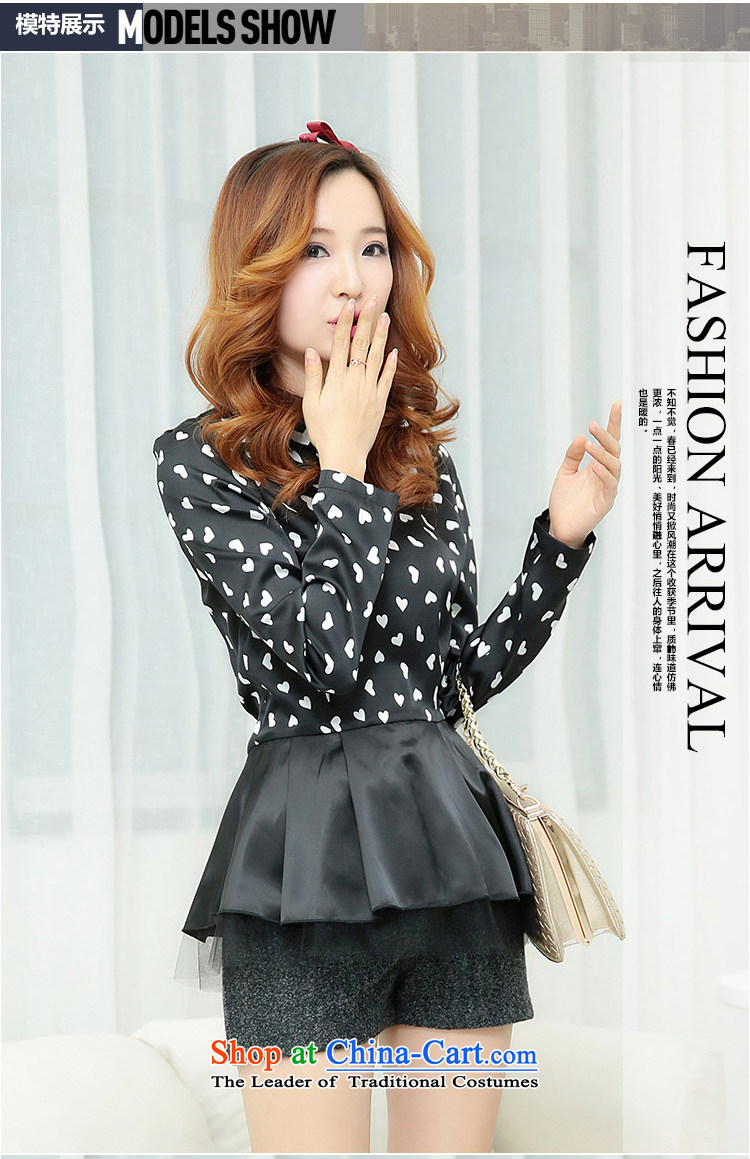 Install the latest Autumn 2014 ebulo shirts, stylish short skirts Sau San new heart-shaped skirt aristocratic evening dresses xnr black L picture, prices, brand platters! The elections are supplied in the national character of distribution, so action, buy now enjoy more preferential! As soon as possible.