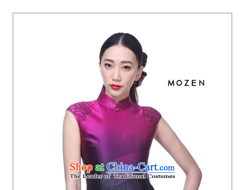 Wooden spring and summer of 2015 really stylish embroidered dress qipao Sau San gradient skirt 21880 18 PINK L picture, prices, brand platters! The elections are supplied in the national character of distribution, so action, buy now enjoy more preferential! As soon as possible.