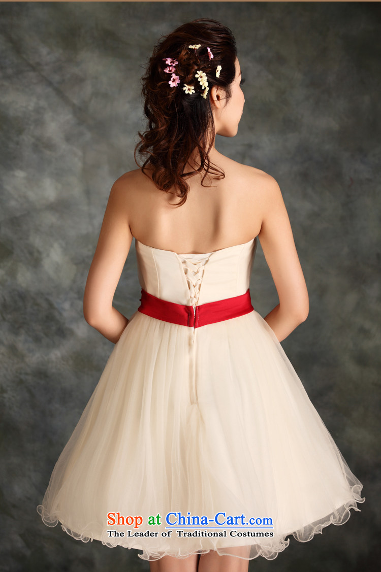 Jessica covered by 2014 new marriage small dress bridesmaid to serve dinner 2013 short of straps graphics thin bows 5035 champagne color pictures, prices, XL brand platters! The elections are supplied in the national character of distribution, so action, buy now enjoy more preferential! As soon as possible.