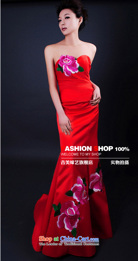 Beijing No. year wedding dresses Kyrgyz-american married new anointed arts 2015 won the red chest crowsfoot LS253 bridal dresses red standard M picture, prices, brand platters! The elections are supplied in the national character of distribution, so action, buy now enjoy more preferential! As soon as possible.