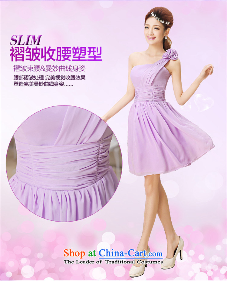 Tslyzm bridesmaid service dinners dress 2015 new autumn and winter shoulder straps flower girl bridesmaid dress with a light purple L picture, prices, brand platters! The elections are supplied in the national character of distribution, so action, buy now enjoy more preferential! As soon as possible.