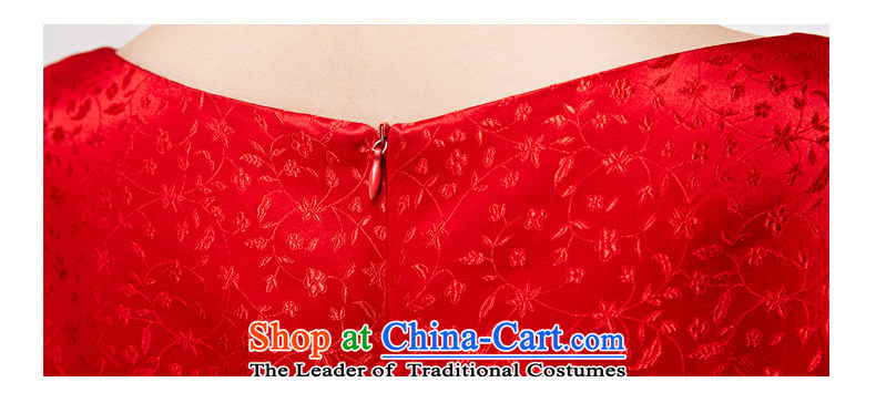 Wood of 2015 Summer really new spring and summer embroidery 7 cuff dress elegant bride skirt vehicle per day for a total monthly e-mail package 04 Red XXL picture, prices, brand platters! The elections are supplied in the national character of distribution, so action, buy now enjoy more preferential! As soon as possible.