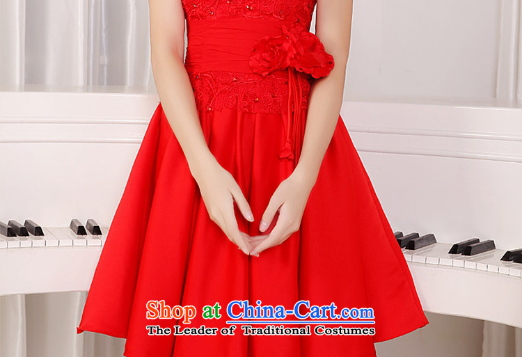 Tslyzm2015 dulls the new bride dress marriage dresses lace red packets, bows to shoulder short dress evening dresses betrothal service female red XXL picture, prices, brand platters! The elections are supplied in the national character of distribution, so action, buy now enjoy more preferential! As soon as possible.