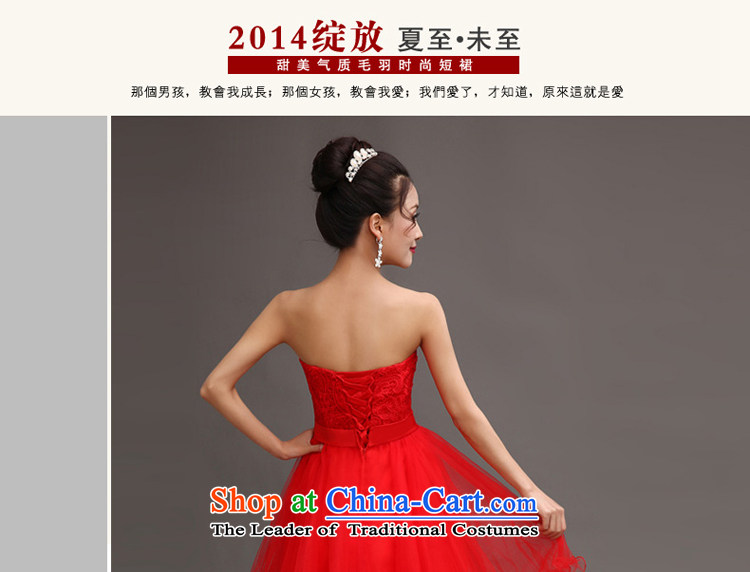In the early 2015 new man before long after short evening dress brides bows wedding dresses and chest moderator banquet service before long after short XL Photo, prices, brand platters! The elections are supplied in the national character of distribution, so action, buy now enjoy more preferential! As soon as possible.