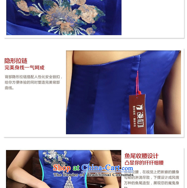 In the early 2015 new man dress shoulder flowers dress blue banquet dress marriages bows long Lai blue S picture, prices, brand platters! The elections are supplied in the national character of distribution, so action, buy now enjoy more preferential! As soon as possible.
