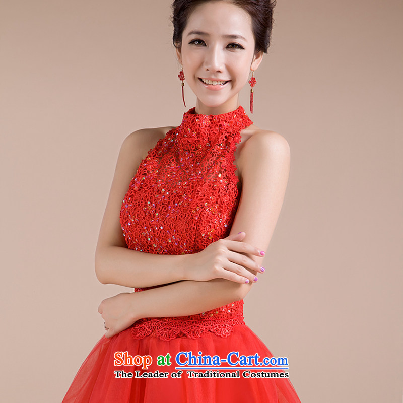 No new 2015 bride embroidered marriages wedding dresses Korean version of the new drink service, evening dresses LF924 BRIDESMAID XXXL suzhou embroidery brides, shipment has been pressed shopping on the Internet